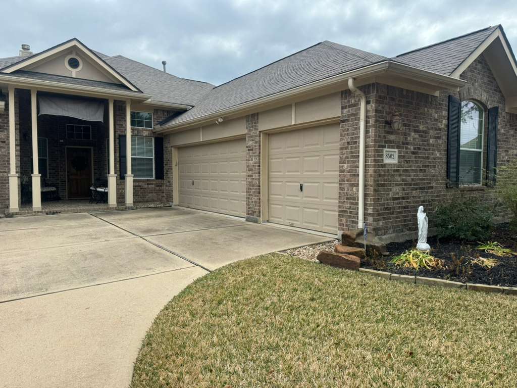 Cypress residential garage doors